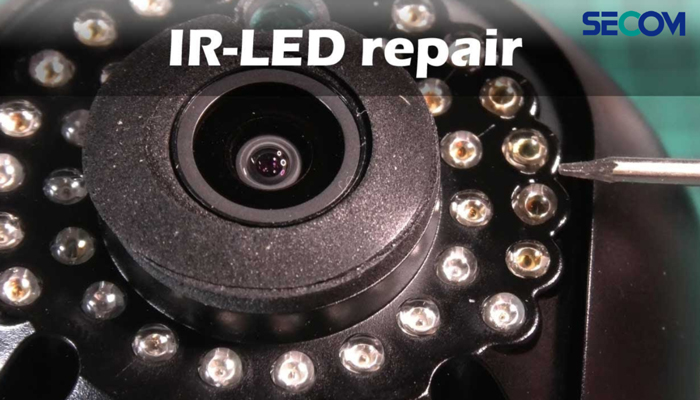 Camera giám sát hồng ngoại IR LED