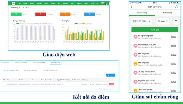 Phần mềm chấm công Logicbuy Software