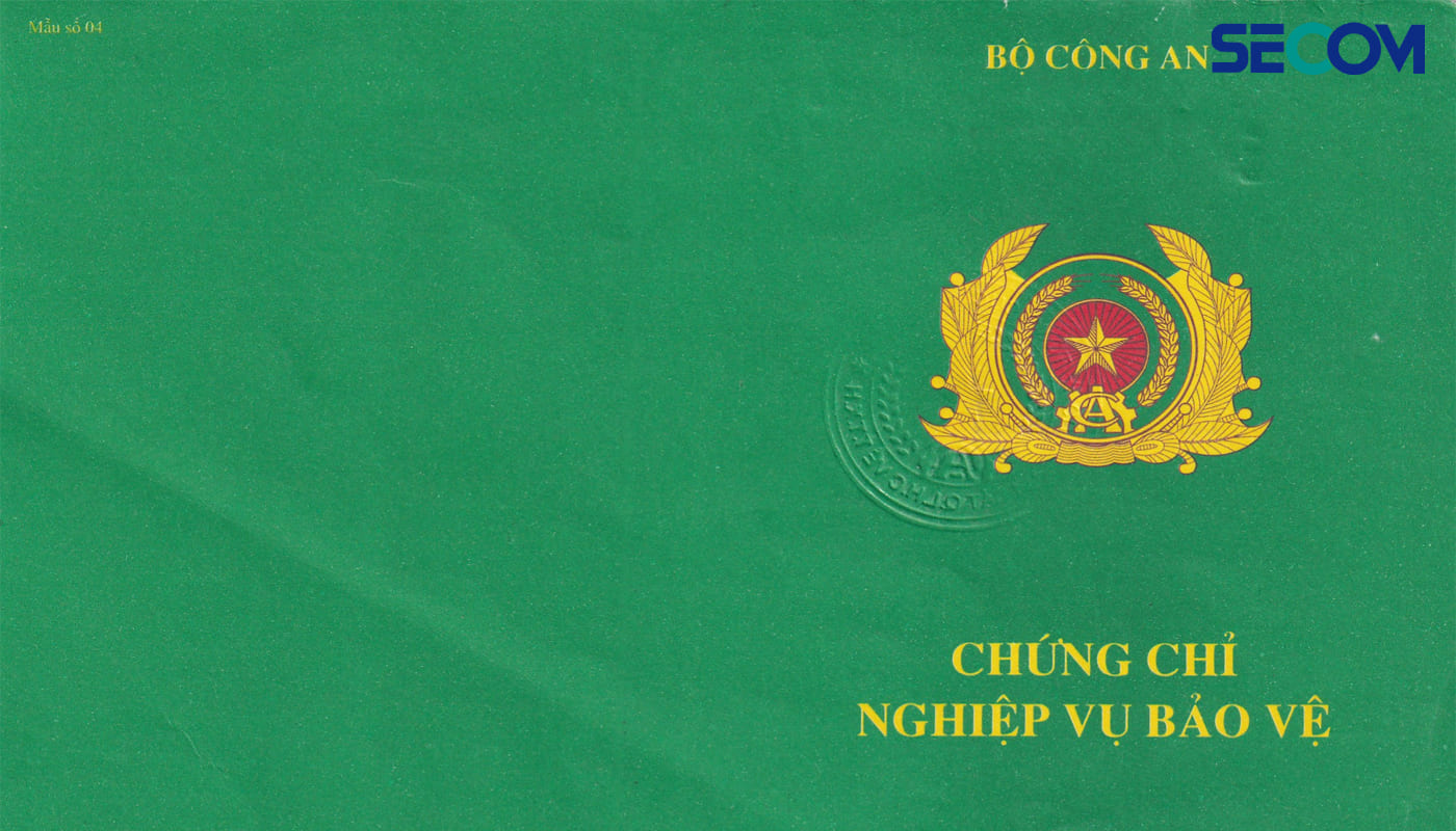 Chứng chỉ nghiệp vụ bảo vệ chuyên nghiệp