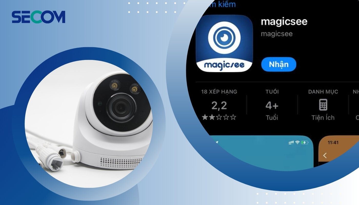 Hướng dẫn cách kết nối camera Magicsee vào điện thoai di động nhanh chóng và đơn giản