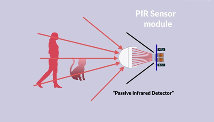 Cảm biến chuyển động hồng ngoại (Pir)